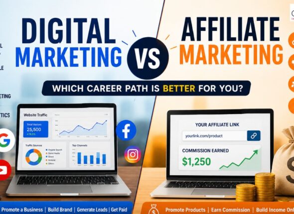 Digital Marketing vs Affiliate Marketing