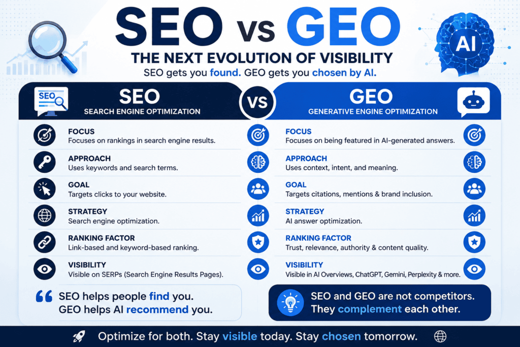 WHAT IS GEO