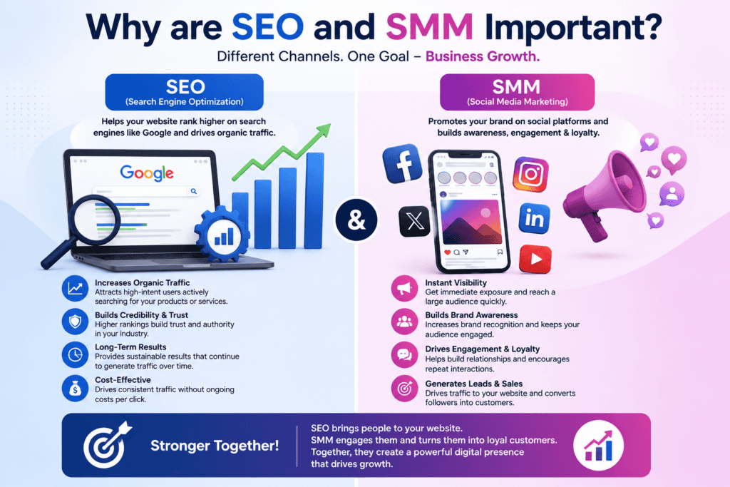 SEO VS SMM
